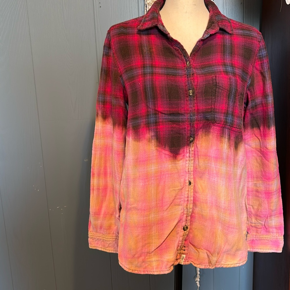 Upcycled Flannel Shirt